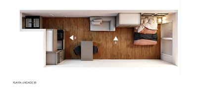 Apartamento, 1 quarto, 27 m² - Foto 5