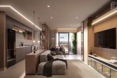 Apartamento, 1 quarto, 58 m² - Foto 3