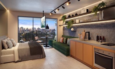 Apartamento, 1 quarto, 25 m² - Foto 3