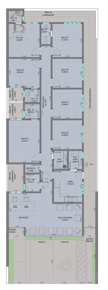 Sala-Conjunto, 208 m² - Foto 3