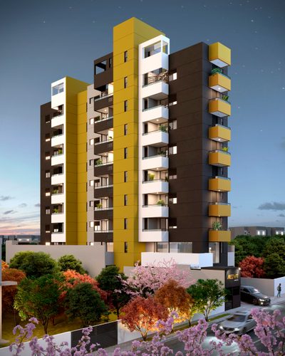 Apartamento, 2 quartos, 44 m² - Foto 1