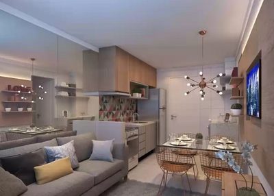 Apartamento, 2 quartos, 32 m² - Foto 2