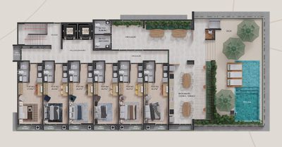 Casa, 1 quarto, 38 m² - Foto 2