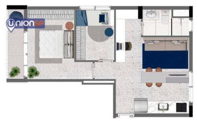 Apartamento, 2 quartos, 46 m² - Foto 5