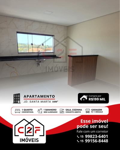 Apartamento, 1 quarto - Foto 1