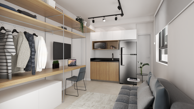 Apartamento, 1 quarto, 30 m² - Foto 4