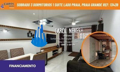 Sobrado, 3 quartos, 89 m² - Foto 1