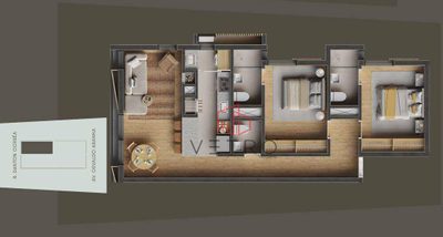 Apartamento, 2 quartos, 93 m² - Foto 4