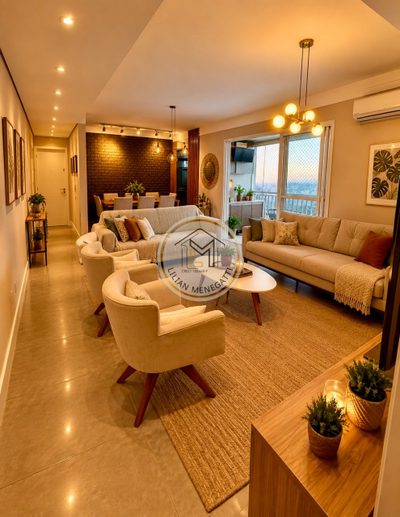 Apartamento, 3 quartos, 91 m² - Foto 1