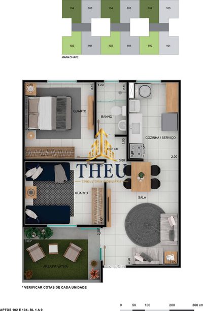 Apartamento, 2 quartos, 50 m² - Foto 5