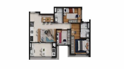 Apartamento, 2 quartos, 73 m² - Foto 3