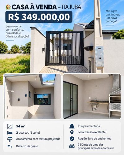 Casa, 2 quartos - Foto 2