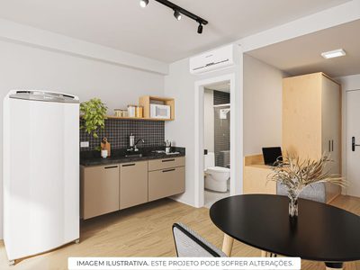 Apartamento, 1 quarto, 28 m² - Foto 2