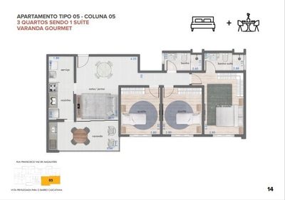 Apartamento, 2 quartos, 65 m² - Foto 5