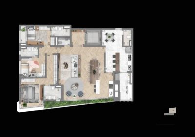 Apartamento, 3 quartos, 169 m² - Foto 4
