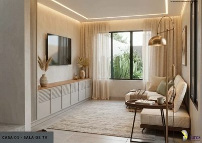 Casa, 3 quartos, 77 m² - Foto 1