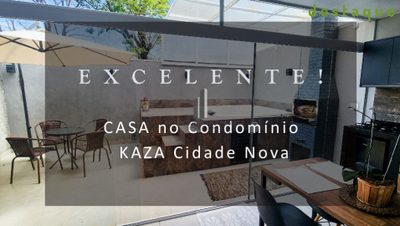 Casa de Condomínio, 3 quartos - Foto 1