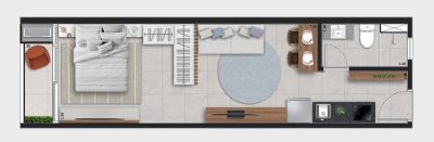 Apartamento, 1 quarto, 52 m² - Foto 3