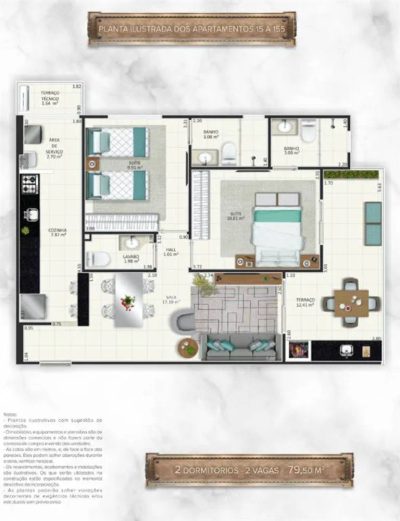 Apartamento, 2 quartos, 79 m² - Foto 4