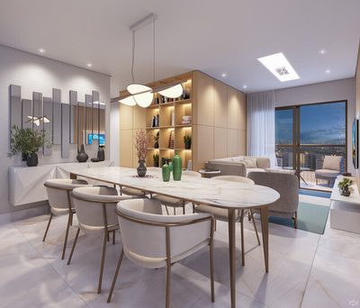 Apartamento, 2 quartos, 53 m² - Foto 2