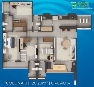 Apartamento, 3 quartos, 64 m² - Foto 5