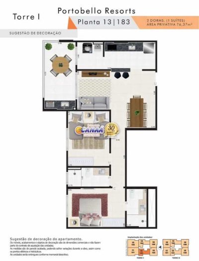 Apartamento, 2 quartos, 76 m² - Foto 5