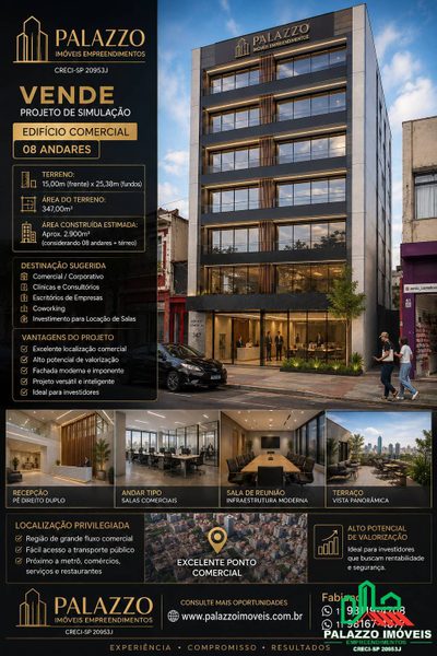 Loja-Salão, 347 m² - Foto 2