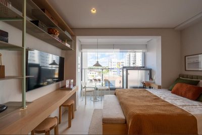 Apartamento, 1 quarto, 27 m² - Foto 1