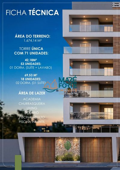 Apartamento, 1 quarto, 42 m² - Foto 2