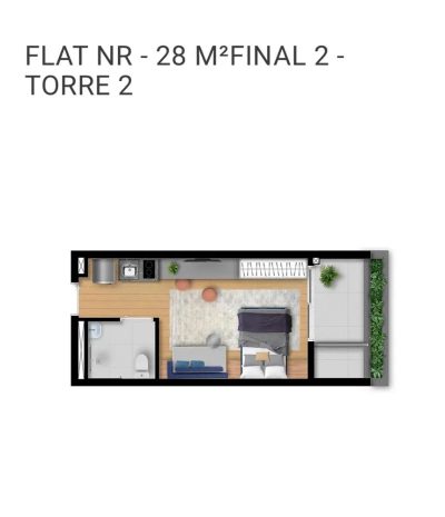 Apartamento, 1 quarto, 29 m² - Foto 4