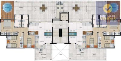 Apartamento, 3 quartos, 112 m² - Foto 3