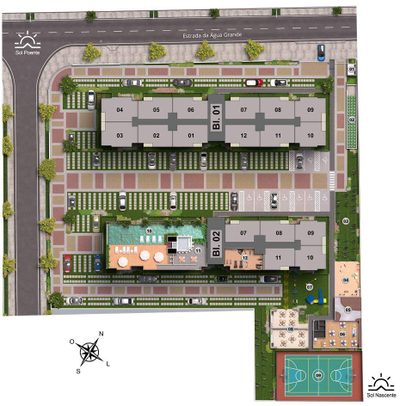 Apartamento, 2 quartos, 44 m² - Foto 2