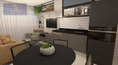 Apartamento, 2 quartos, 50 m² - Foto 2