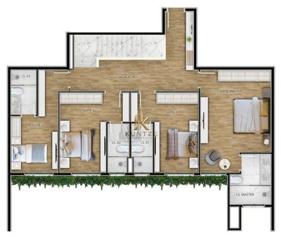 Apartamento, 4 quartos, 273 m² - Foto 3
