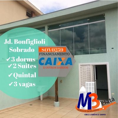 Sobrado, 3 quartos, 175 m² - Foto 1