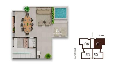 Cobertura, 3 quartos, 154 m² - Foto 3