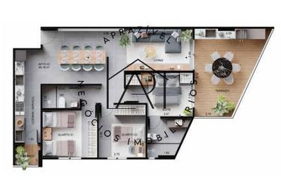 Apartamento, 3 quartos, 107 m² - Foto 5