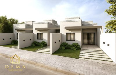 Casa, 3 quartos, 62 m² - Foto 1