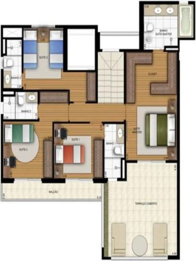 Apartamento, 3 quartos, 184 m² - Foto 4