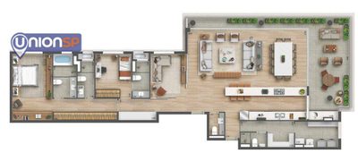 Apartamento, 4 quartos, 218 m² - Foto 3