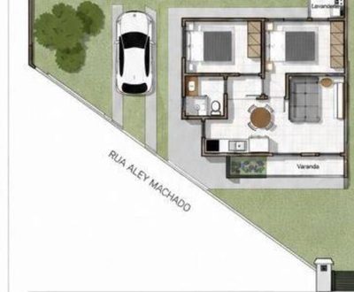 Casa, 2 quartos, 57 m² - Foto 3