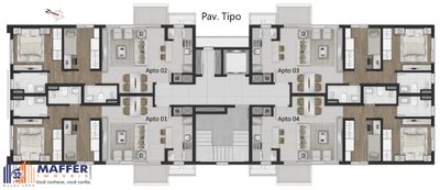 Apartamento, 2 quartos, 70 m² - Foto 4