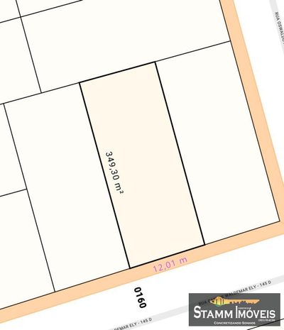 Terreno, 349 m² - Foto 1