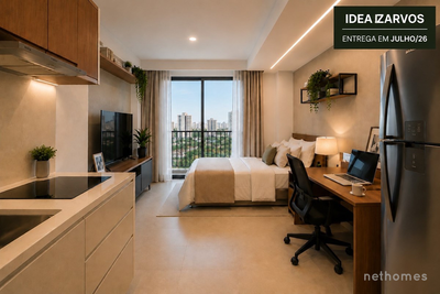 Apartamento, 1 quarto, 27 m² - Foto 1