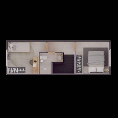Casa, 2 quartos - Foto 2