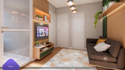 Apartamento, 1 quarto, 16 m² - Foto 5