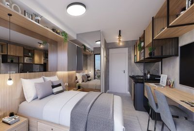 Apartamento, 1 quarto, 19 m² - Foto 4