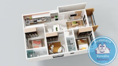 Apartamento, 3 quartos, 77 m² - Foto 4