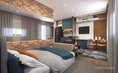 Apartamento, 1 quarto, 31 m² - Foto 1