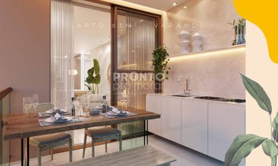 Apartamento, 3 quartos, 63 m² - Foto 3